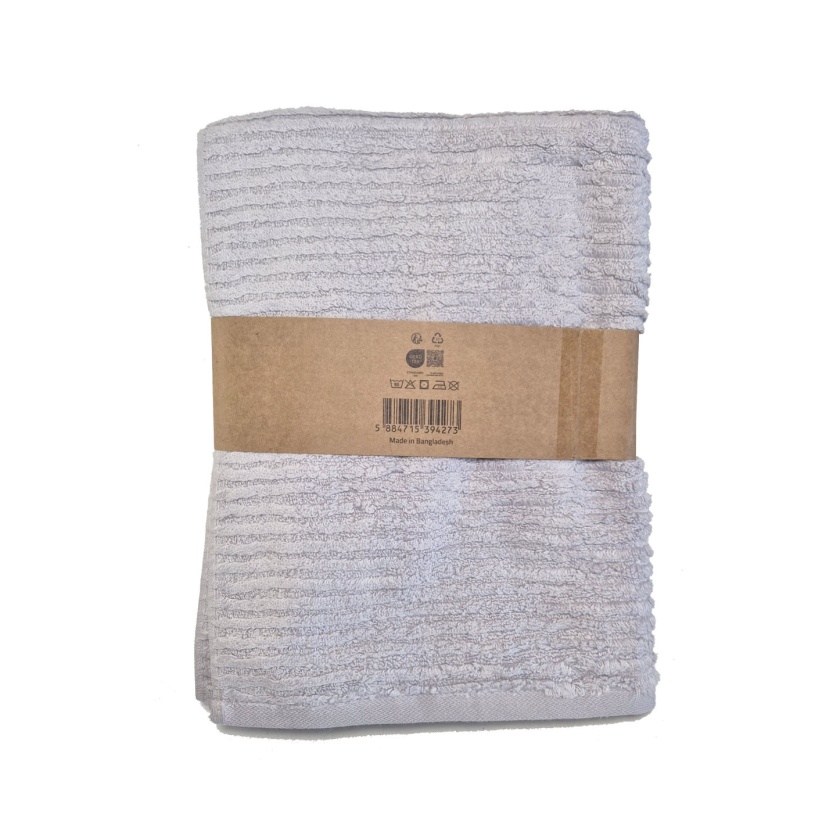 Licht lila luxe badhanddoeken 76x137cm - 539 g/m² - Afbeelding 2