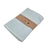 Light blue popcorn weave luxury collection bath towels 68x135cm - 447 g/m² - Image 4