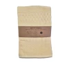 Yellow popcorn weave luxury collection bath towels 68x135cm - 447 g/m²
