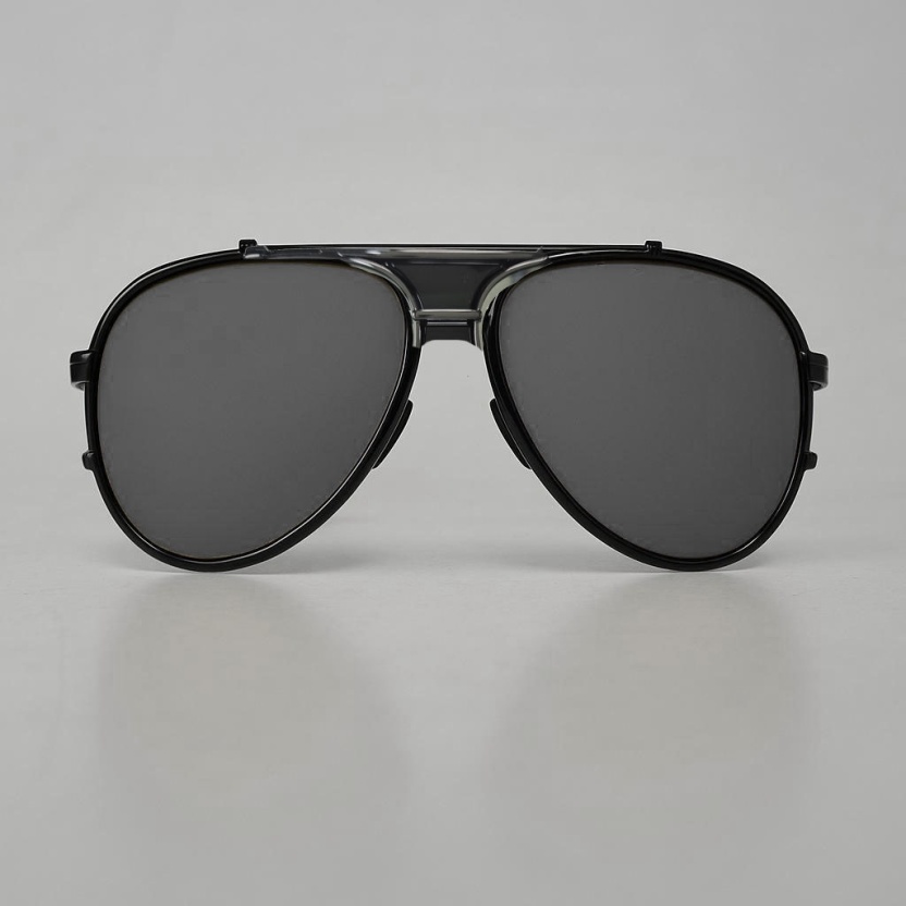 Black 'Distressed' aviator sunglasses 2070-SW