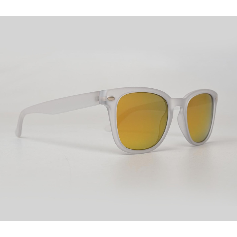 Transparant 'Distressed' sunglasses with mirror lenses 2220-06 - Image 2