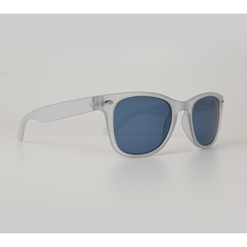 'Distressed' wayfarer zonnebrillen met blauwe glazen 2217-50 - Afbeelding 2