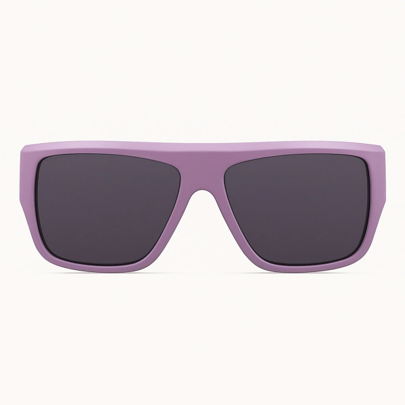Lilac 'Distressed' sunglasses with dark lenses 2071-VIO