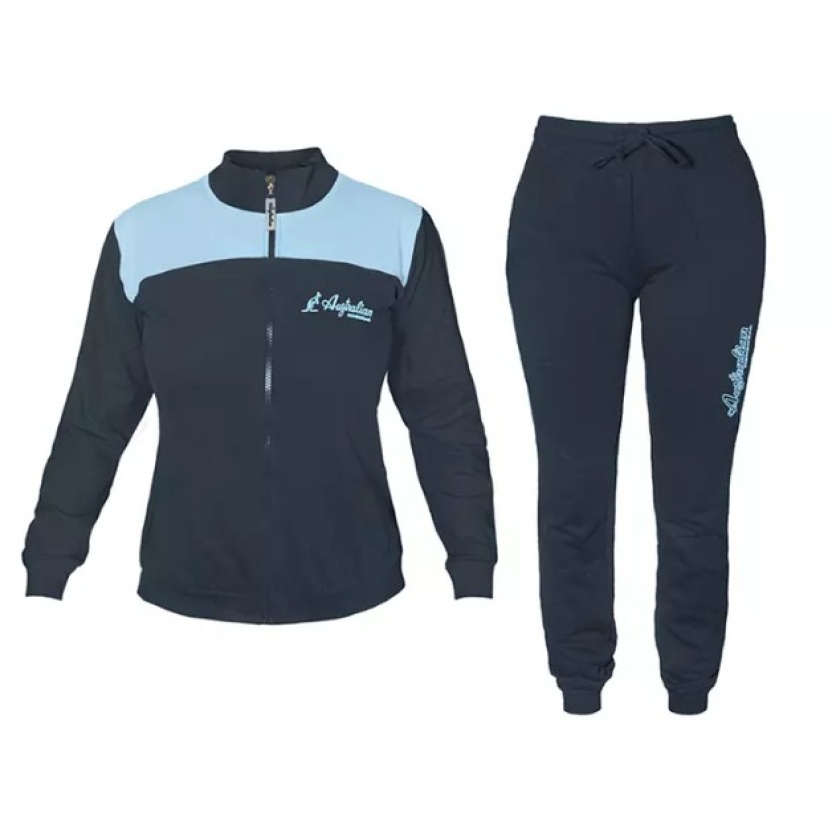 Navy blue 'Australian' Homewear homesuits / tracksuits for women AF41 - Image 2