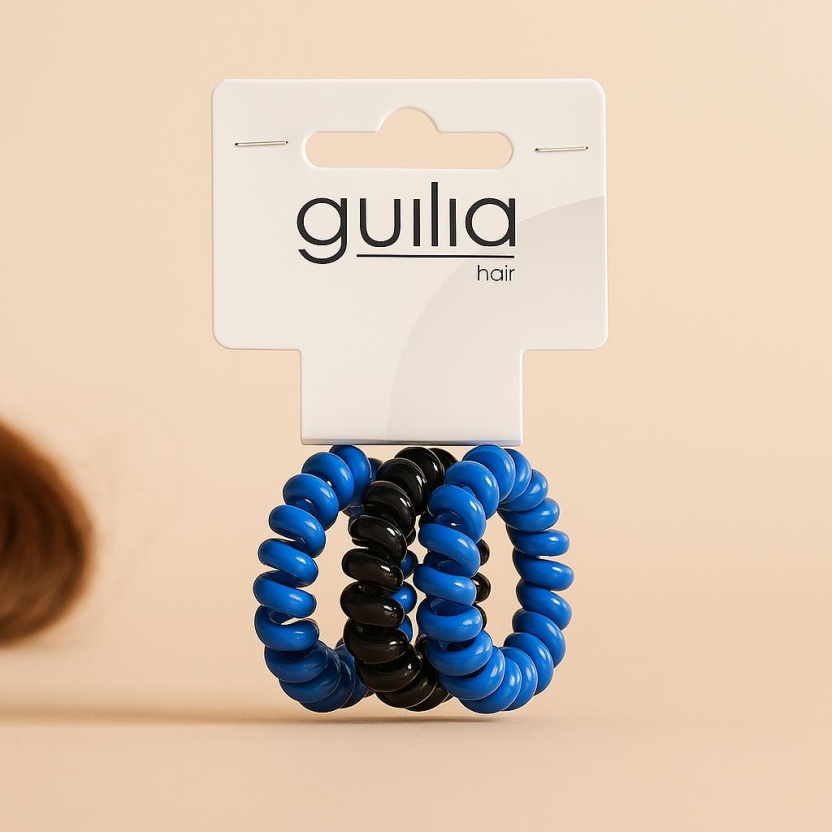 Mix of various trendy Guilia hair accessories - Hair clips, hair ties, scrunchies - Image 4