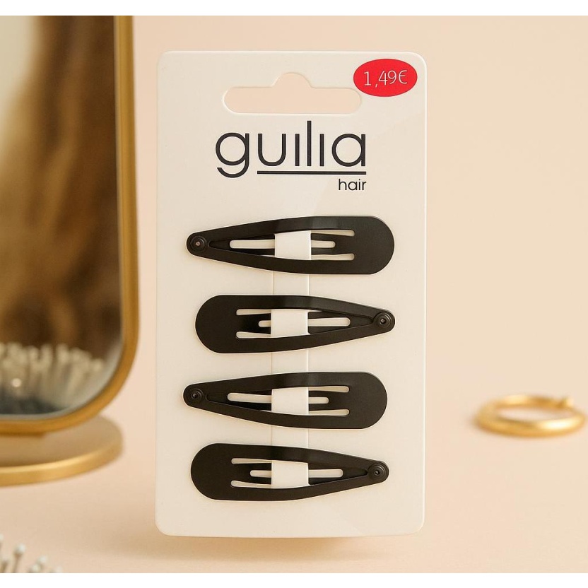 Mix of various trendy Guilia hair accessories - Hair clips, hair ties, scrunchies - Image 9