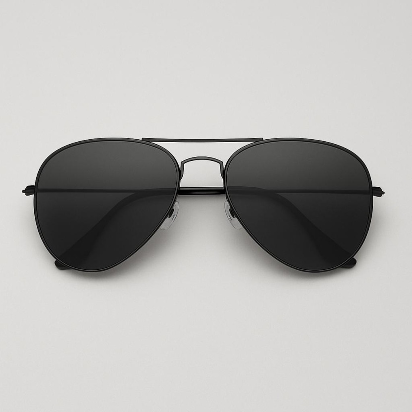 'Distressed' aviator sunglasses with dark lenses 2250-17