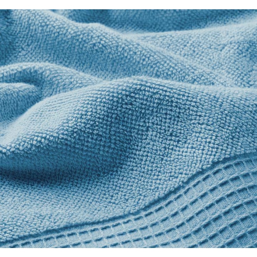 4-Pack blue terry guest towels 30x50cm – 460GSM - Image 4