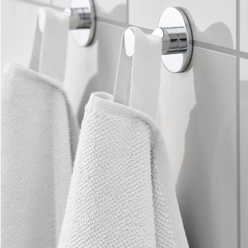4-Pack white terry guest towels 30x50cm – 460GSM - Image 4