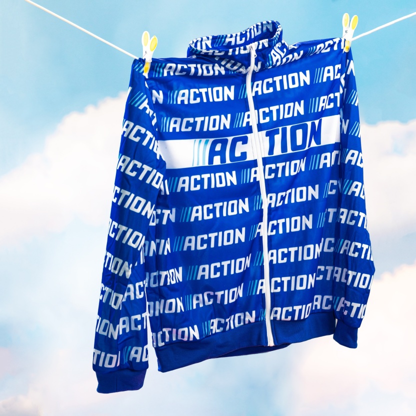 Blauwe unisex Action vesten, geschikt voor zowel heren als dames - Afbeelding 4