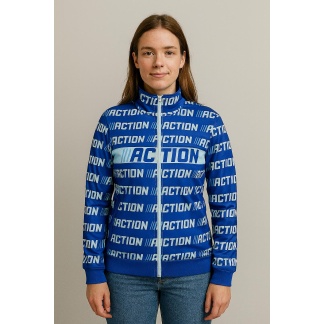 Blauwe unisex Action vesten, geschikt voor zowel heren als dames