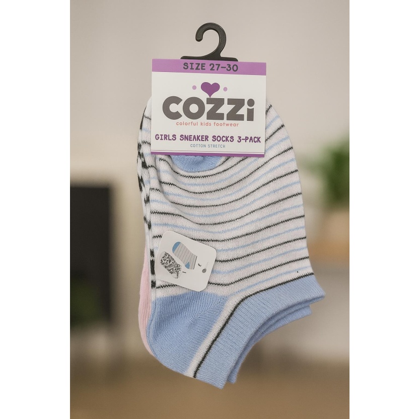 Mix of various 3-packs Cozzi children's socks - Image 4