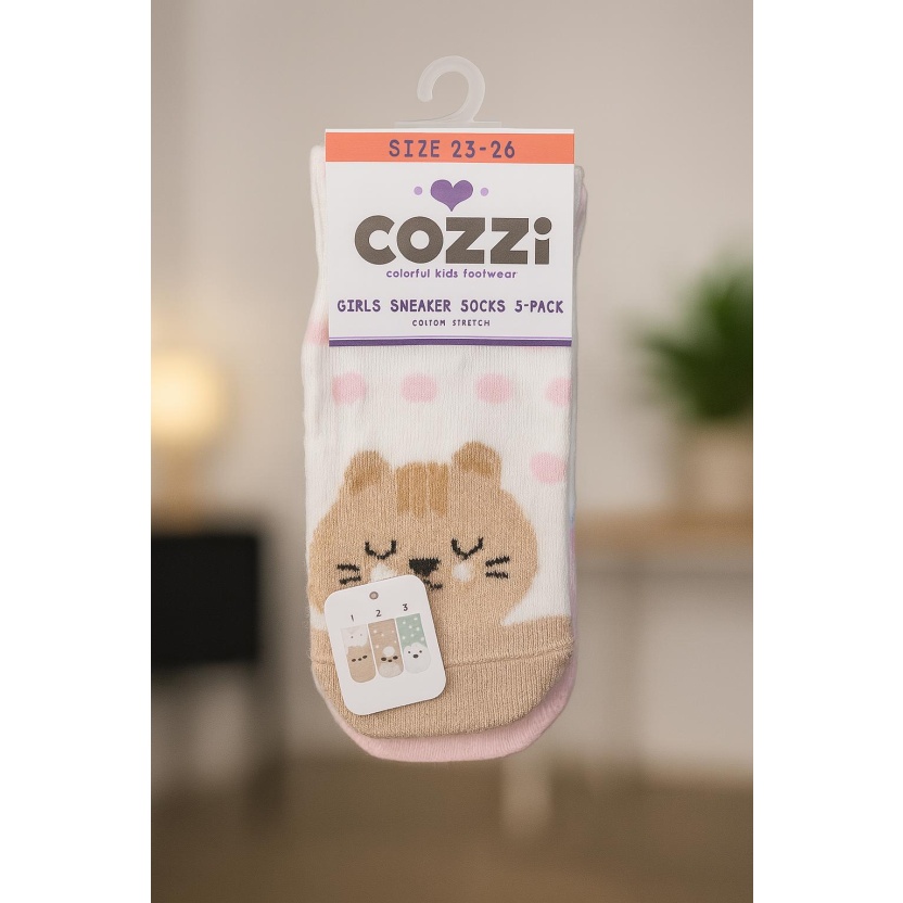 Mix of various 3-packs Cozzi children's socks - Image 3