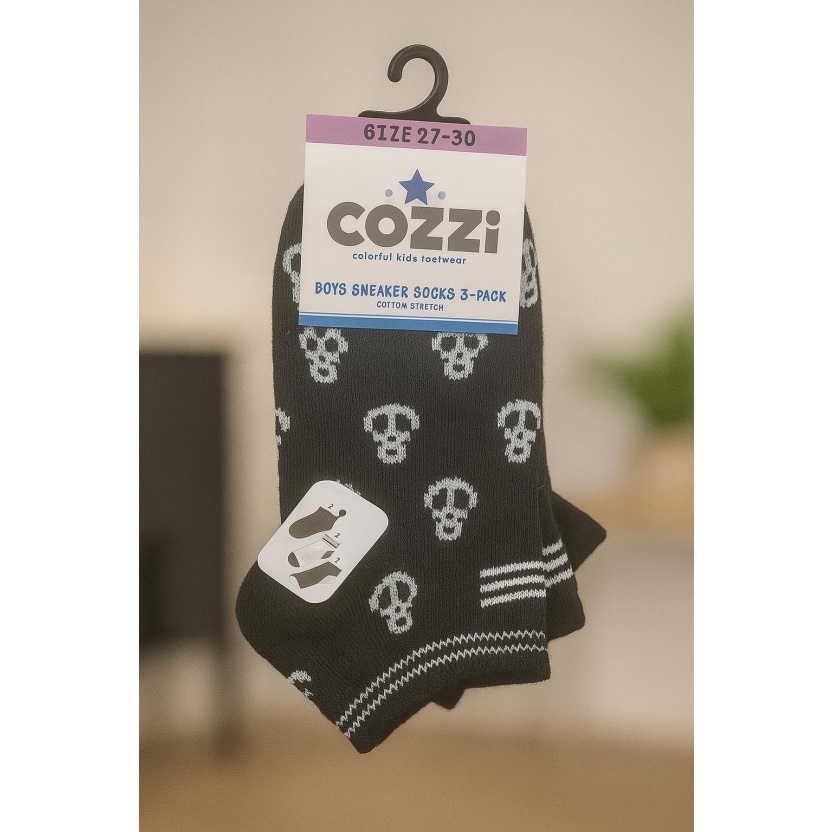 Mix of various 3-packs Cozzi children's socks - Image 6