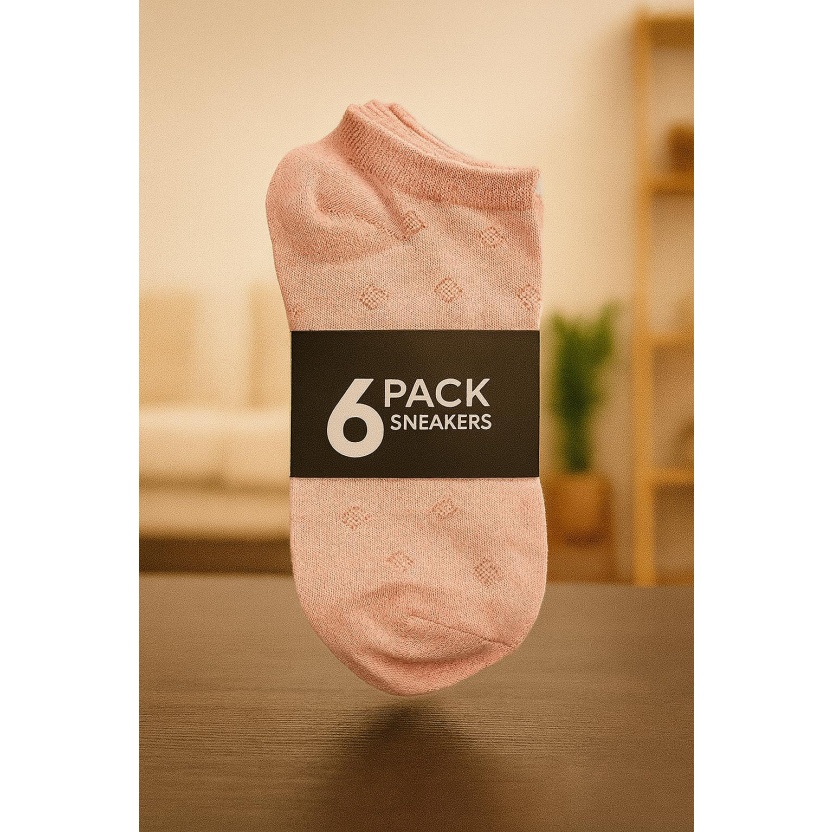 Mix of various 6-packs sneaker socks for kids and adults - Image 4