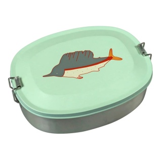 The Zoo stainless steel kids lunchboxes with swordfish print