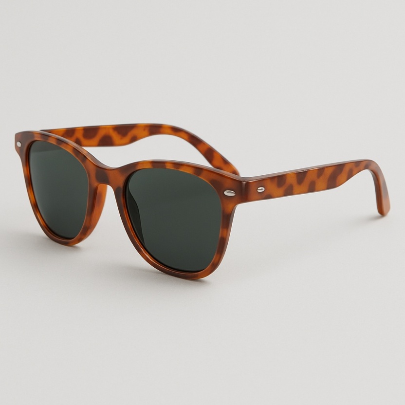 Brown cateye 'Distressed' sunglasses 2215-16 - Image 2