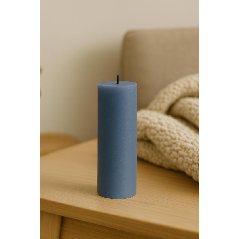 Blue Cleybergh dinner candles 3,2x10cm - Image 3