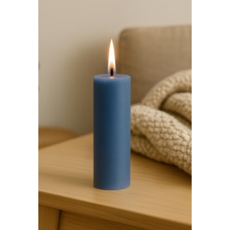 Blue Cleybergh dinner candles 3,2x10cm