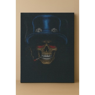 DIY - Diamond painting schedel - 30x40cm