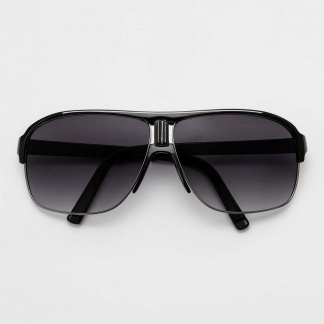 Black 'Distressed' sunglasses with tinted lenses 2043-SW
