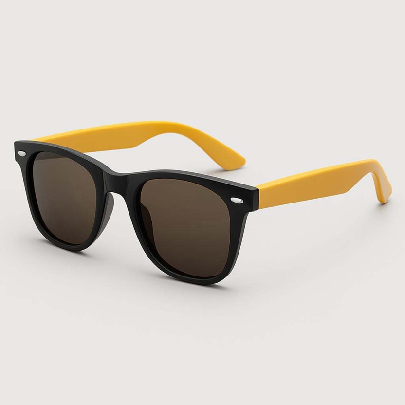 Black 'Distressed' sunglasses 2215-GEBR - Image 2