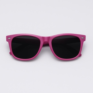 Fuchsia 'Distressed' sunglasses with black lenses 2215-PINK