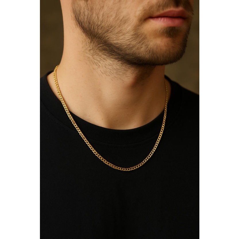 Sieraden - Gouden Laqiro kettingen voor heren - Afbeelding 2
