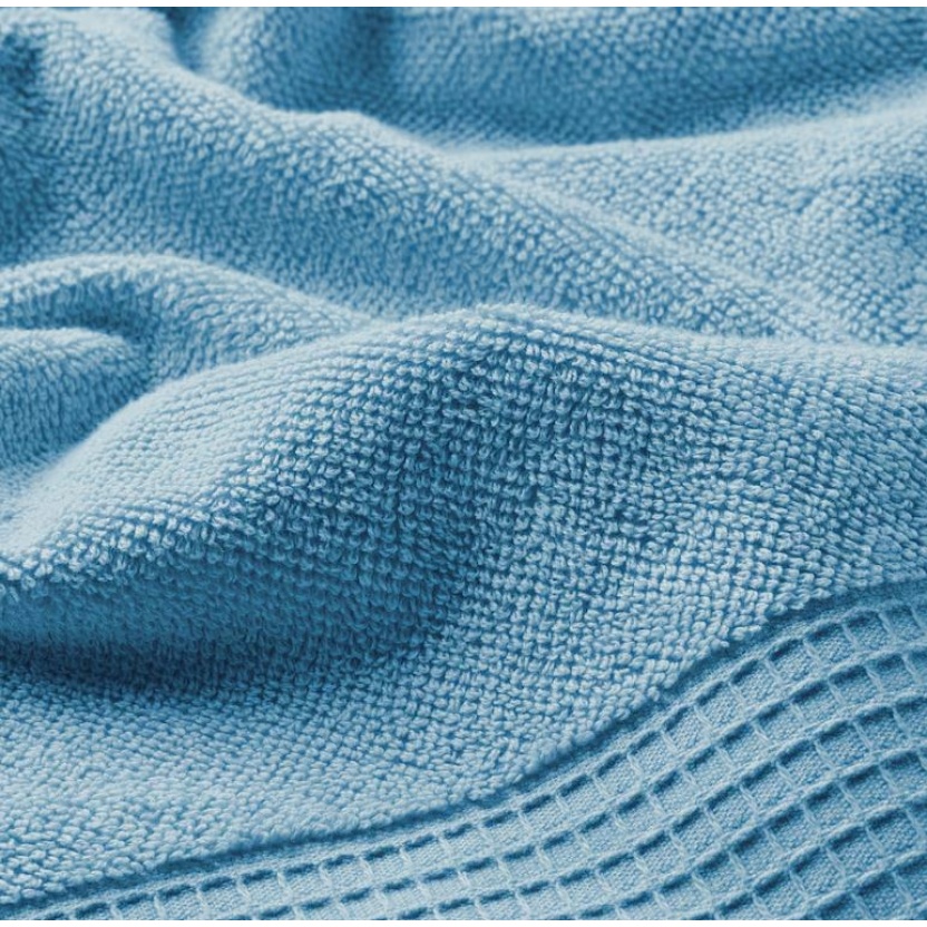 Blue terry bath towels 70x140cm – 460GSM - Image 3
