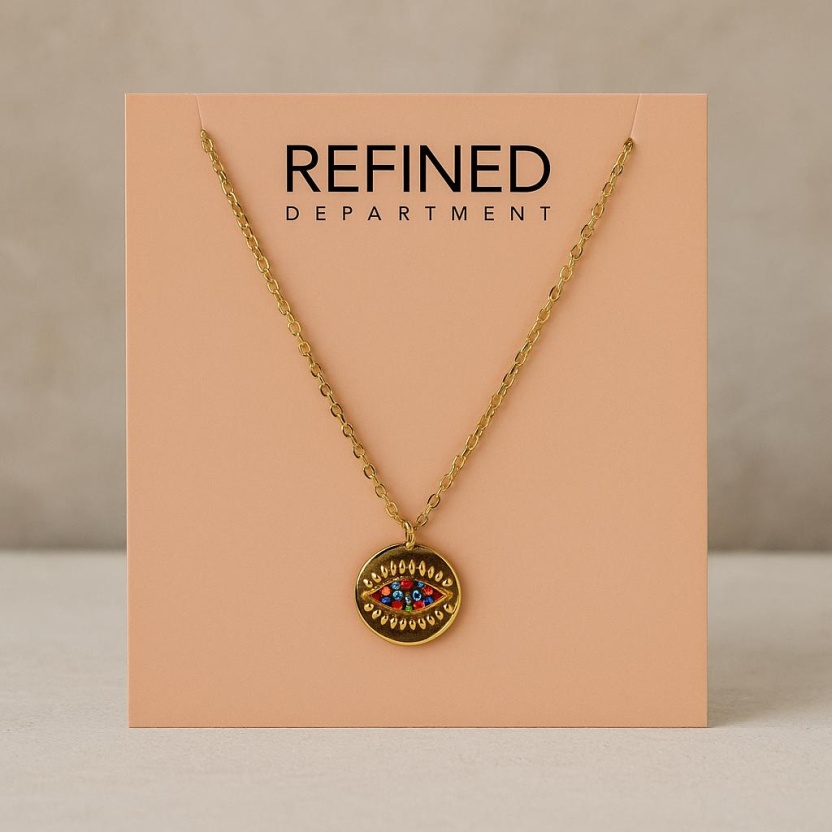 Jewellery - Gold Refined Department evil eye necklaces