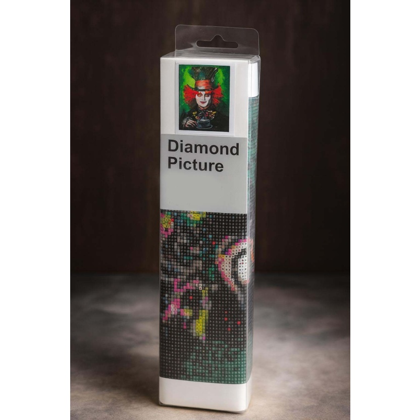 DIY - Diamond painting Mad Hatter - 30x40cm - Afbeelding 2