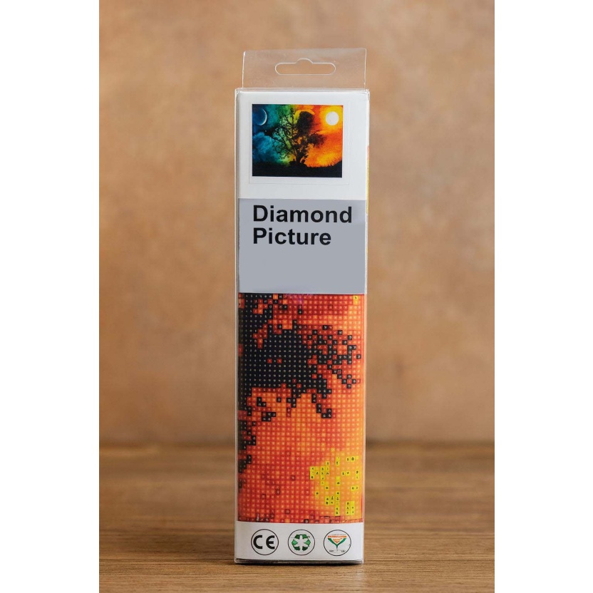 DIY - Diamond painting boom - 30x40cm - Afbeelding 2