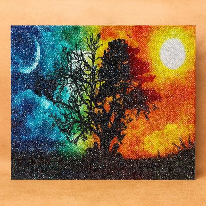 DIY - Diamond painting boom - 30x40cm