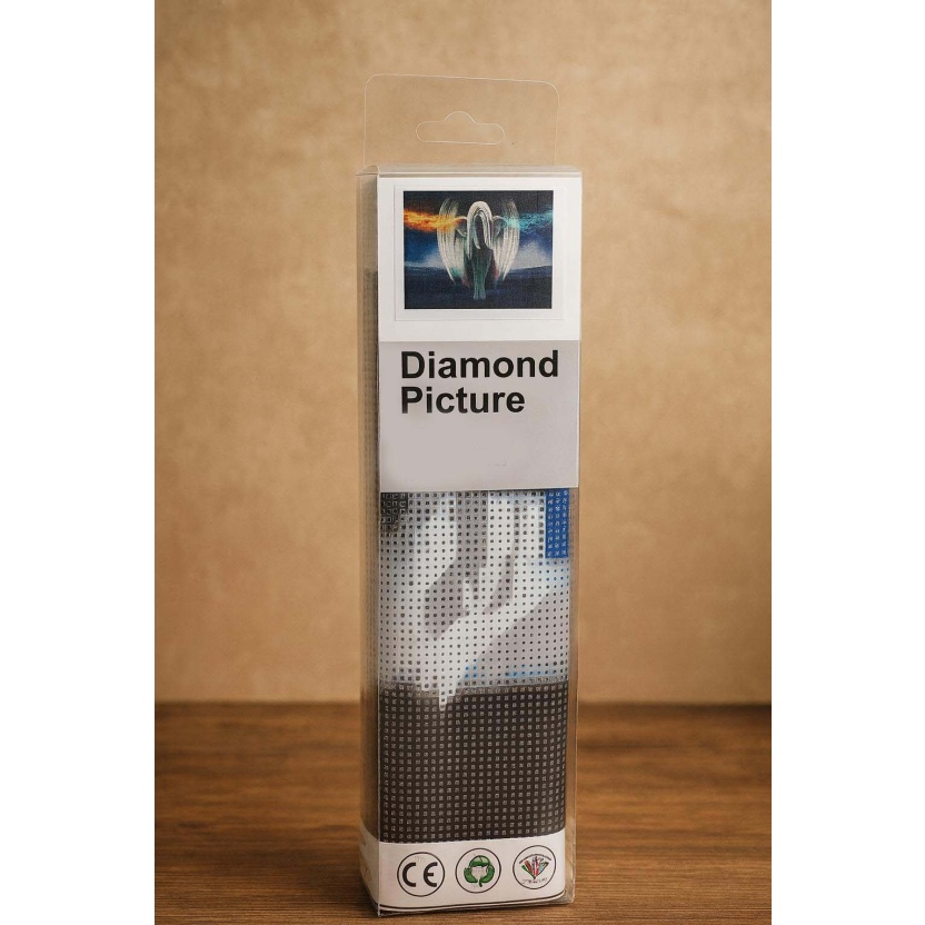 DIY - Diamond painting engel - 30x40cm - Afbeelding 2