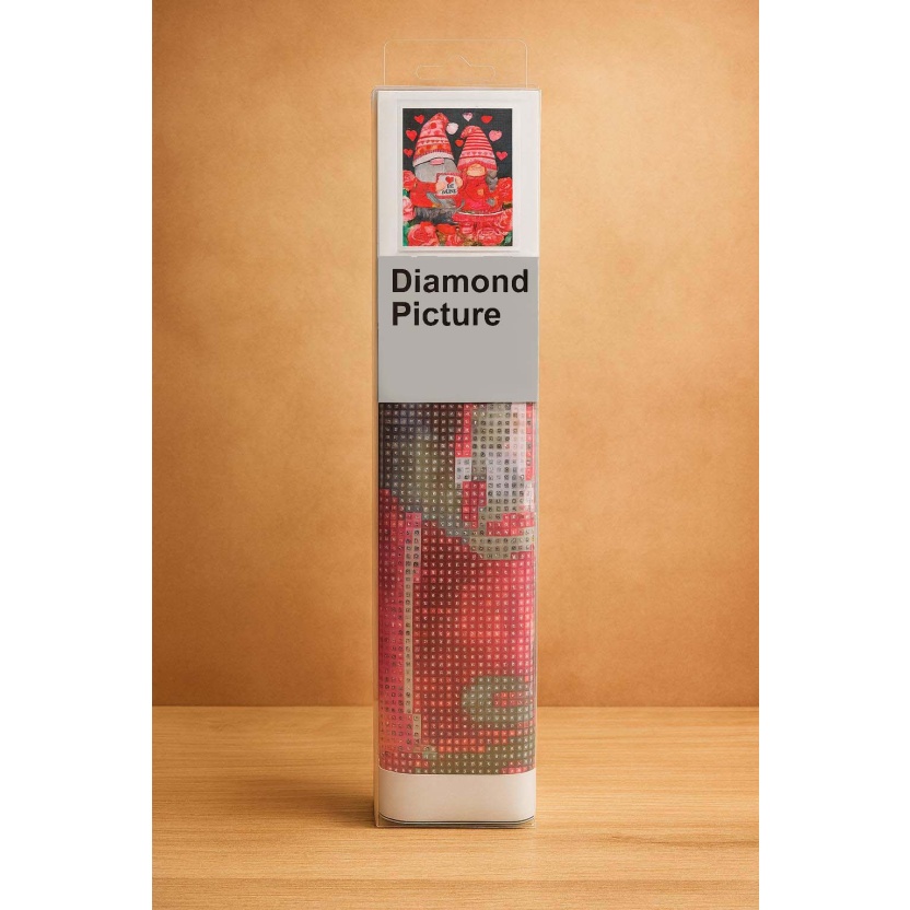DIY - Diamond painting kabouters - 30x40cm - Afbeelding 2