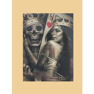 DIY - Diamond painting gothic scene - 30x40cm