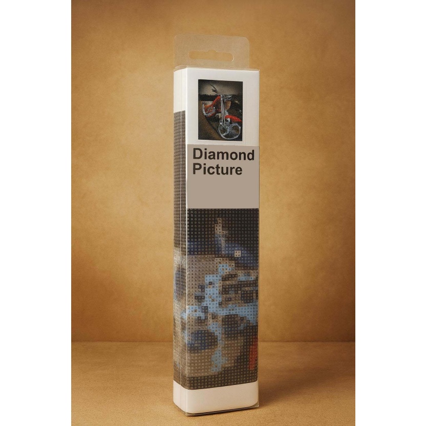 DIY - Diamond painting motor - 30x40cm - Afbeelding 2