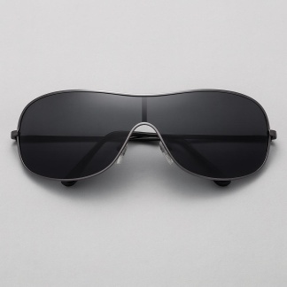 Black Masqline sunglasses with black lenses MAS_SW