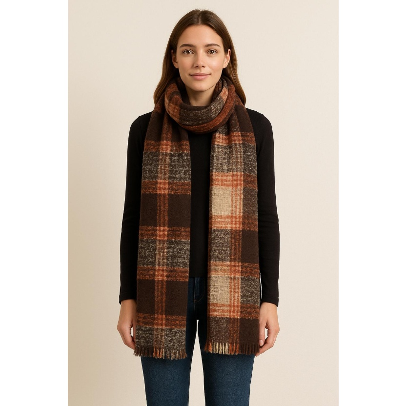Mix of various winter scarves for women - Image 3