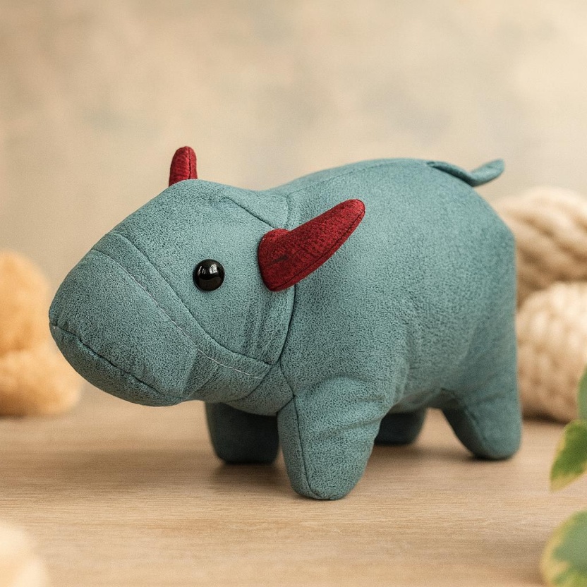 Mix of various colours 'Musthaves' hippo stuffed animals - Image 3