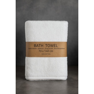 White bath towels 70x140cm – 469GSM