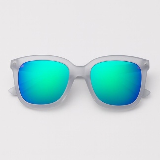 Frosted 'Distressed' sunglasses with mirror lenses 2212-10