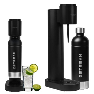 JAP Xstream sparkling water makers with stainless steel bottle 1 Liter