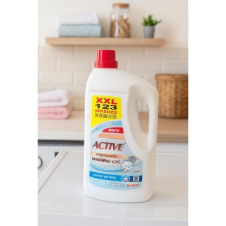 'Active' vloeibaar wasmiddel voor witte was 4.305 liter