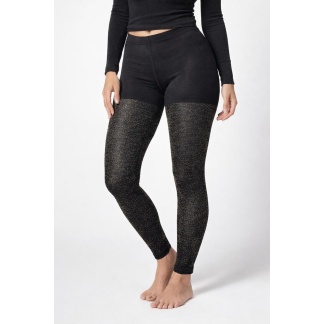 Black Tutu charmed 50 denier tights with gold lurex A905G