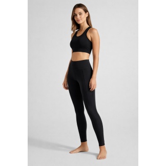 Zwarte Crivit sportleggings voor dames maat XS