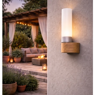 'Massive' wandlampen voor buiten