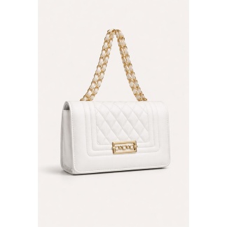 Elegante witte quilted Mihella tassen voor dames