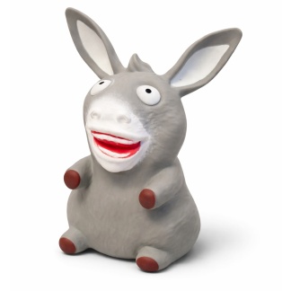 Grijze Smash Donkey Knijpspeelgoed