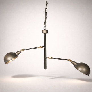 PTMD Asher industriële hanglampen 75cm